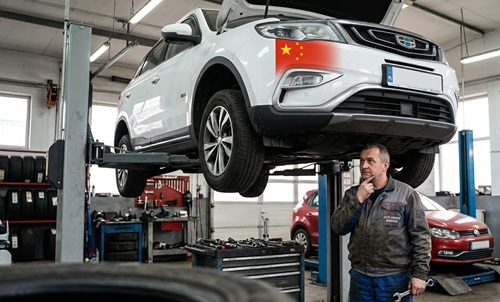 Chińskie samochody w polskich warsztatach