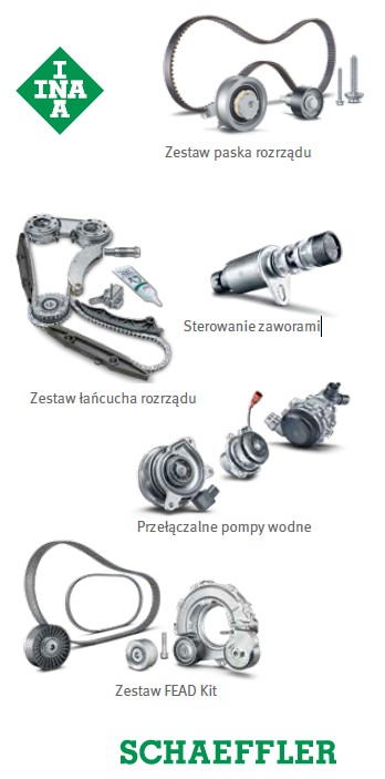 Schaeffler Vehicle Lifetime Solutions oferuje inteligentne zestawy naprawcze
dla niezależnego rynku części zamiennych
