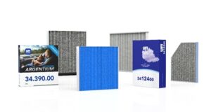 Filtry powietrza kabinowego UFI w technologii ARGENTIUM® HEPA