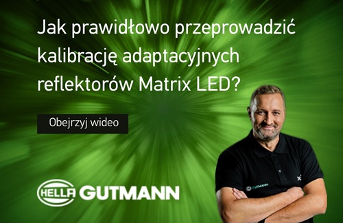 KALIBRACJA REFLEKTORÓW MATRIX LED
