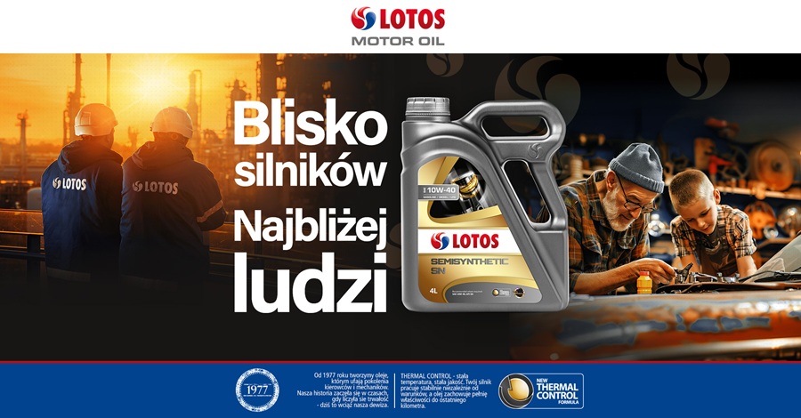 NA POLSKI RYNEK WRACA LOTOS MOTOR OIL