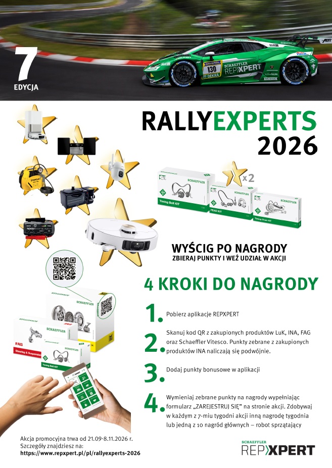 RALLYEXPERTS 2026 promocja REPXPERT