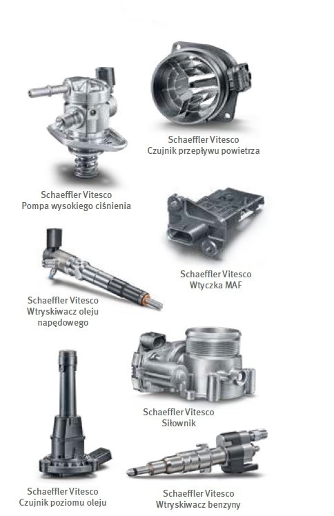 Schaeffler Vitesco części elektroniczne