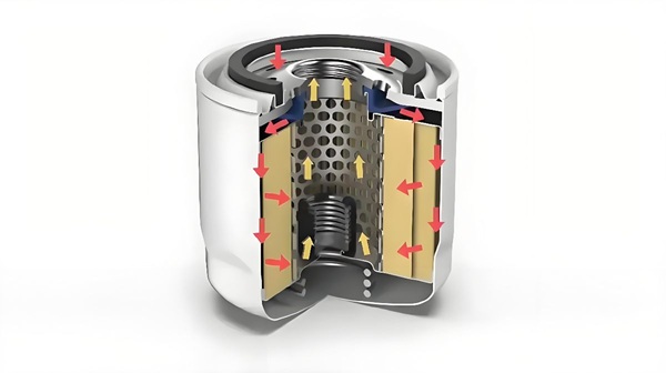 UFI Normalny stan filtra oleju